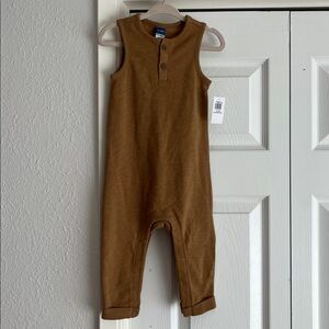 Old Navy Brown Sleeveless Jumpsuit Jumper One Piece
